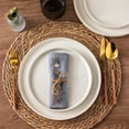 thumbnail image 4 of GBHOME Ceramic Dinnerware Set for 4, 12pcs Stoneware Plates and Bowls Sets, Handmade Chip and Scratch Resistant Dishes Set, Dishwasher & Microwave Safe, 4 of 7
