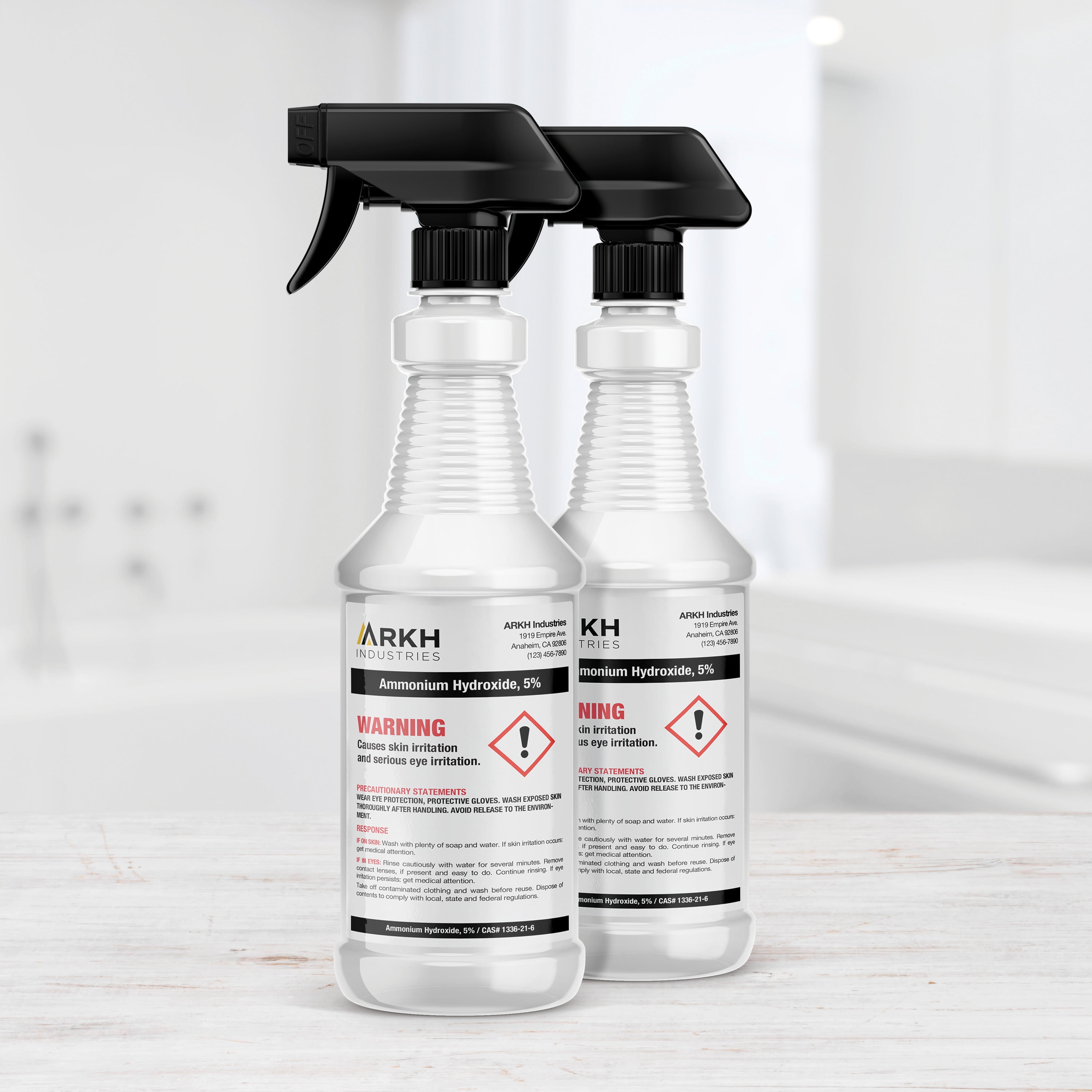 Avery UltraDuty GHS Labels 3-1/3" x 4", 150 Ct, Pigment Inkjet