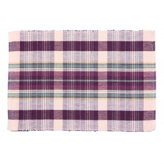 AG-01260S-4 19 in. Ribbed Placemats, Alaska - Set of 4