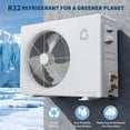 thumbnail image 7 of 18000 BTU Ductless Mini Split Air Conditioner and Heat Pump System - 230V, 19 SEER2, Cools & Heats Up to 1250 Sq Ft, Includes Pre-Charged Condenser, Installation Kit and Remote Control, 7 of 7