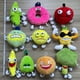 thumbnail image 2 of Juguete de peluche educativo Roblox con forma de fruta creativa y expresión sorpresa, 2 of 8