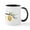White/Black Inside, variant on CafePress - Beehive Mugs - 11 oz Ceramic Mug - Novelty Coffee Tea Cup