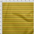 thumbnail image 3 of oneOone Silk Tabby Yellow Fabric Merry Christmas Fabric For Sewing Printed Craft Fabric By The Yard 42 Inch Wide, 3 of 4