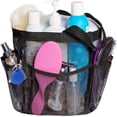 thumbnail image 2 of Worallymy Mesh Shower Caddy Portable Bag for Beach College Dorm Room Essentials, Hanging Shower Caddy Basket Tote Bag Toiletry Accessories for Bathroom, 2 of 6