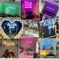 thumbnail image 3 of Custom Outdoor Neon Sign Waterproof IP67, Large Personalized Outdoor LED Sign, Waterproof Neon Sign, Customizable Outdoor Light Up Sign, for Backyard, Patio, Garden, Bar, Pool, Business Shop Logo, 3 of 16