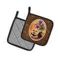 thumbnail image 2 of Caroline's Treasures SS8297PTHD Norwich Terrier Pair of Pot Holders, 7.5HX7.5W, multicolor, 2 of 2