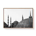 thumbnail image 2 of wall26 Floating Framed Canvas Wall Art for Living Room, Bedroom Black and White Building Canvas Prints for Home Decoration Ready to Hang - 16x24 inches, 2 of 4