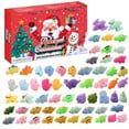 thumbnail image 2 of Dinosaur Advent Calendar Dinosaur Countdown Calendar with 24 Sensory Toys for Kids Advent Celebration Cute Stress Relief Animals Christmas Party Gifts Holiday Fun, 2 of 6