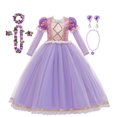 thumbnail image 1 of Vestido de Princesa Disney Rapunzel Gao Jinjia para niña Disfraz Fiesta 3T LED, 1 of 2