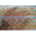 thumbnail image 4 of oneOone Tissu en Coton et Soie à Motif Ikat Tourbillonnant, Tissu d'Artisanat Imprimé, BTY, 42 Pouces de Large, 4 of 4