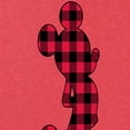 thumbnail image 3 of Mickey & Friends - Mickey Plaid - Women's Short Sleeve Graphic T-Shirt, 3 of 5