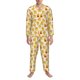 thumbnail image 3 of Balery Cute Chicken Pijama para Hombre de Dos Piezas con Manga Larga, Conjunto de Dormir y Descanso Suave con Bolsillos-X-Large, 3 of 7