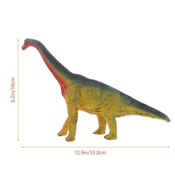 GOOHOCHY 1Pcs Plastic Dinosaur Statue Brachiosaurus Model for Dinosaur Themed Parties
