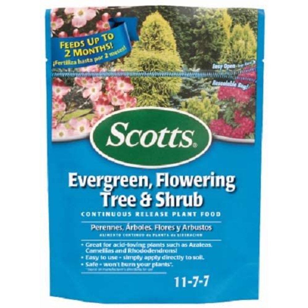 Scotts 1009101 3 lb Acid Loving Tree Shrub Evergreen Fertilizer Quantity 12