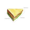 thumbnail image 3 of HLONK Christmas Clearance! Artificial Fake Sandwich Bread Props  Realistic Simulated Sandwiches Lifelike Simulation Food Model for Food Display Kitchen Decoration Photography Props, 3 of 6