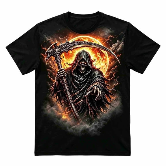 Hiijoy Black T Shirt for Boys Halloween Graphic Short Sleeve O-Neck Tee Shirt, Sizes 2-13