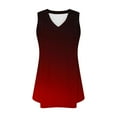 thumbnail image 6 of Taylonsss Fashion Women's Spring/Summer Solid Color Casual V-neck Sleeveless Top Tank Top, 6 of 6