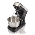 thumbnail image 5 of Hamilton Beach 300W 6 Speed 3.5 Quart Countertop Stand Mixer, Gray | 63326, 5 of 5