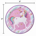 thumbnail image 3 of Assiettes en carton Licorne 9", 3 of 4