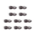 thumbnail image 5 of Fake Ball DIY Knitting Beanie Hats Art 10 Pieces for Scarves Clothes , Grey, 5 of 9