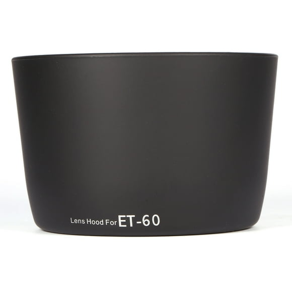 Ef 75 300Mm 70 300Mm Lens Hood Black Professional Replacement Et60 Lens Hood For F 4 5.6 75 300Mm F 4 5.6 Usm