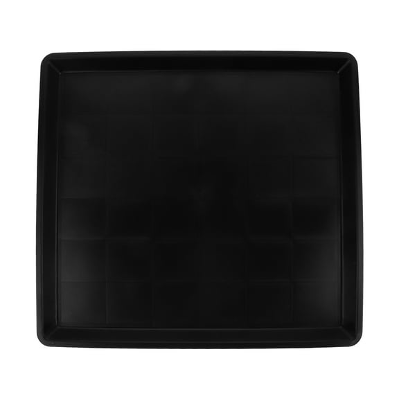 OUNONA Dog Crate Tray Replacement Black Plastic Tray for Pet Cage with Smooth Wear Resistant Surface