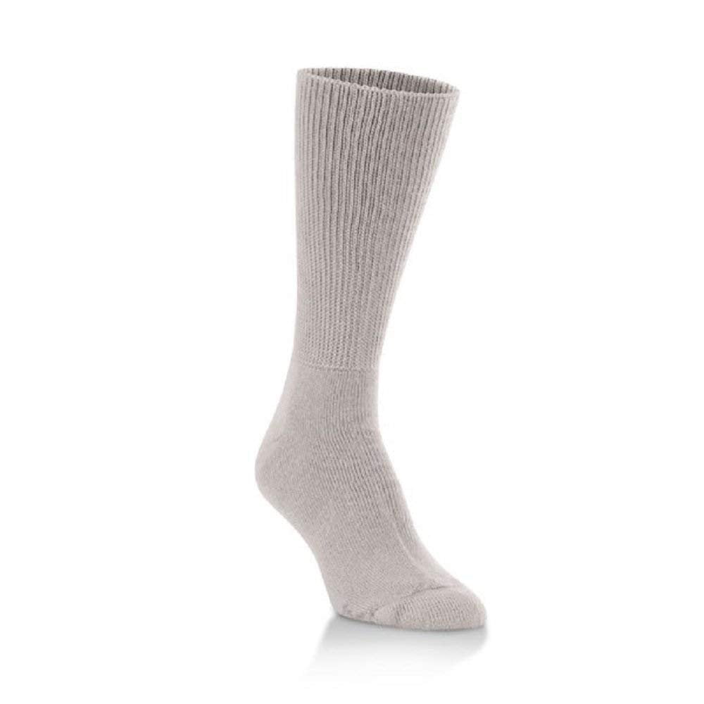 Women's Sensitive Feet Wide Fit Crew Socks NAVY World's Softest Men's Medium 