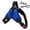 A002- Blue, variant on Pet Dog Harness, Adjustable Comfort Fit with Reflective Strap, No Pull Easy Control for Medium Dogs, Blue
