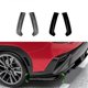 thumbnail image 2 of Bumper Spoiler Rear Bumper Rear Corner Spot Spoiler Exterior Trim for VB 2022+, 2 of 4