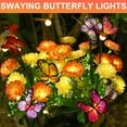 thumbnail image 3 of Great Sun Solar Garden Lights, Latest Swaying Butterfly and Flower Lights，Solar Outdoor Lights，Yard Patio Pathway Decoration(2 Pack), 3 of 7