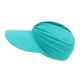 thumbnail image 4 of Sombrero pico plegable - Gorra de playa para deportes al aire libre para mujer - Nailon tejido ligero - Talla única, 4 of 4