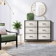 thumbnail image 2 of Sorbus Dresser with Fabric Drawers - Wide Chest of Drawers - Great for Bedroom and Living Room Organizing - Collapsible Drawers & Portable TV Stand, 2 of 8