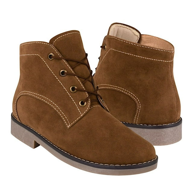 BOTINES DAMA STYLO 9101 SUEDE CAFÉ