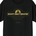 thumbnail image 2 of Rick & Morty Tommy's Turkey Transport Adult Black Short Sleeve Tee -Large, 2 of 7