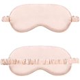 thumbnail image 2 of Silk Sleep Mask Eye Mask Shading Blindfold Travel Night Mask Portable, 2 of 4