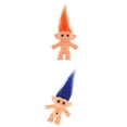 thumbnail image 1 of Colección de juguetes de de acción en miniatura de muñeca y afortunada, 1 of 7