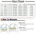 thumbnail image 3 of Quinlirra Sport Bras for Women Clearance Womens 2 In 1 Gathered Underwear Strapl Bra Front Closure Push Up Buckle Lift Bra No Underwire-fit Underwear, 3 of 9