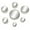 Silver Solid Round S/7 12", 10", 8", 7", 6"D, variant on CosmoLiving by Cosmopolitan 12", 10", 8", 7", 6" Gold Wall Mirror, Set of 7
