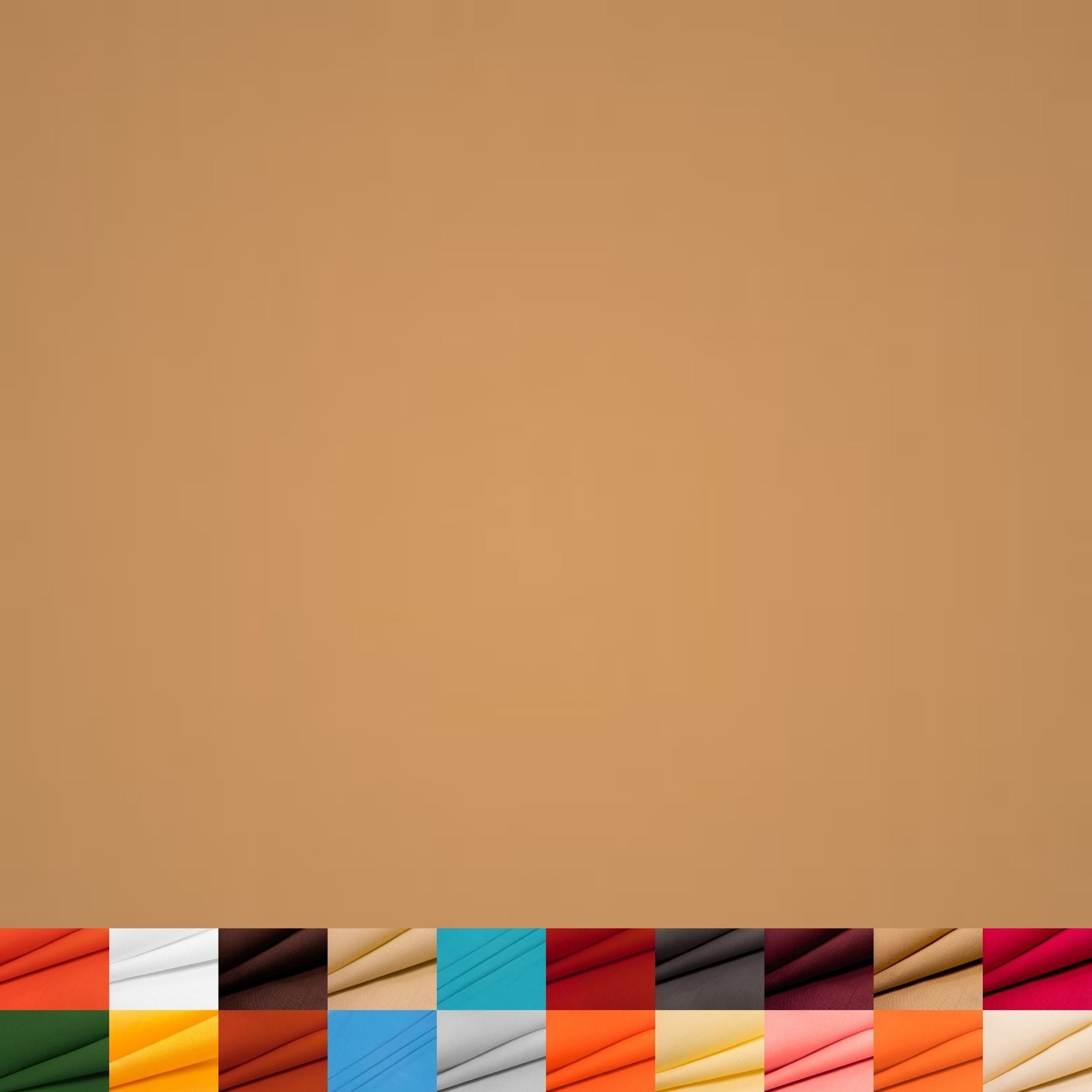 (2 pack) Waverly Inspirations 2 Yard Cut 100% Cotton Solid Fabric, Brown Sugar, 44" Wide for Quilting & Sewing