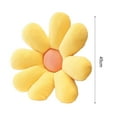 thumbnail image 5 of Yirtree Flower Shaped Plush Pillow Cushion Mat Pillow Sofa Cushion Colorful Plush Toy for Home Bedroom Decor,Colorful,Soft & Comfortable,17.72in/45cm, 5 of 8