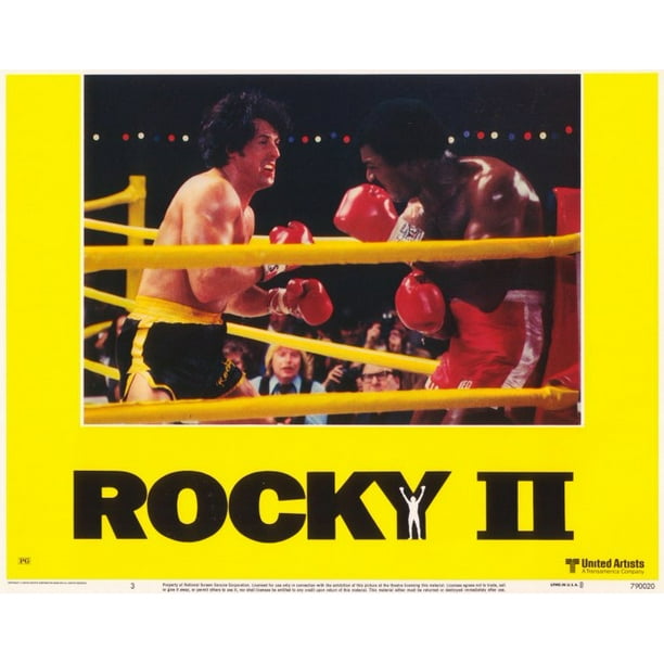 Rocky 2 - movie POSTER (Style E) (11