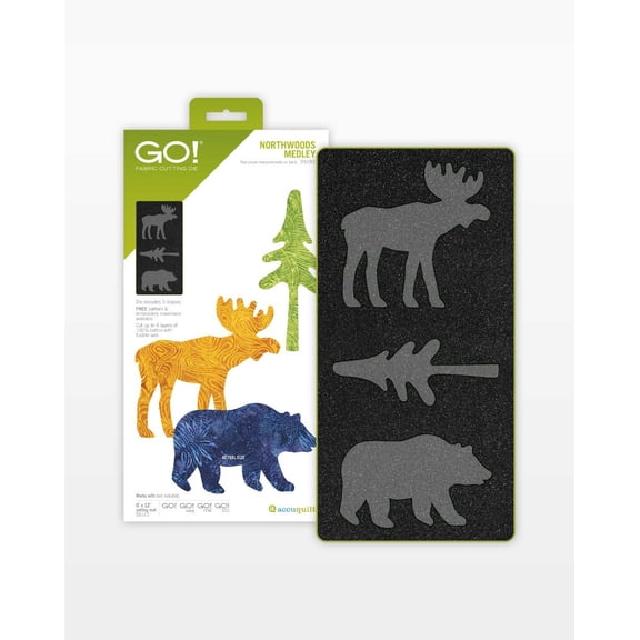 Accuquilt GO! Northwoods Medley Die
