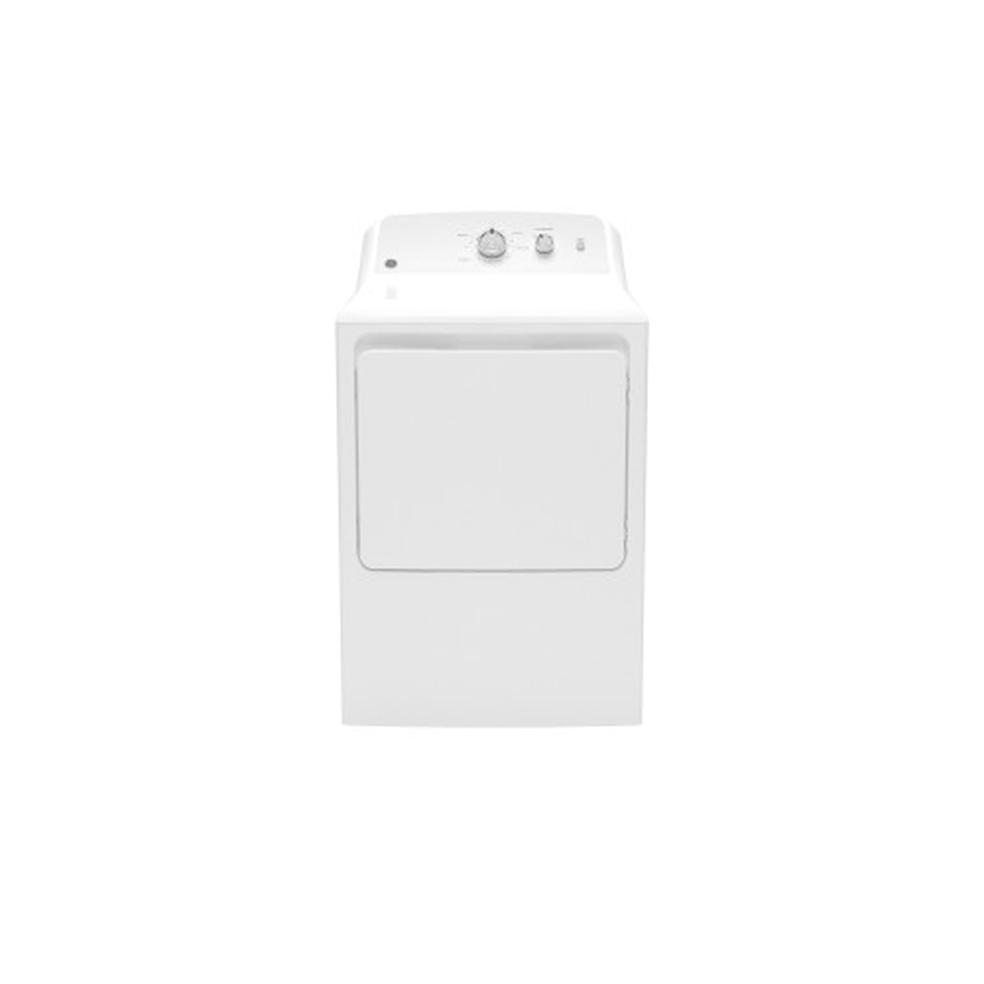 GE® 7.2 cu. ft. Capacity Gas Dryer with Up To 120 ft. Venting and Reversible Door