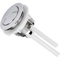 thumbnail image 2 of 38mm Toilet Flush Push Button, Universal Double Round Head Flush Button High Pressure Pump (2), 2 of 5