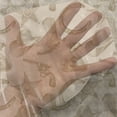 thumbnail image 3 of Western Tulle Curtains with Rod Pocket, Engraving Style Star Boot and Money Revolver Line Pattern Worn out Dotted Backdrop, Sheer Drape for Wedding Party 2 Panels, 7 Sizes, Tan Brown, by Ambesonne, 3 of 3