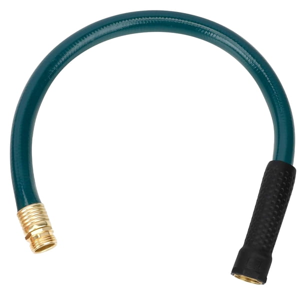 Manguera de jardín Worth, 3/4 pulgadas x 61 cm, PVC de alta resistencia, color verde