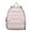Pink-5, variant on Dog Lover Gift Student Backpack – Cute Puppy Paw Print with Bone and Tail Cartoon Design, Artistic Watercolor Style for School
