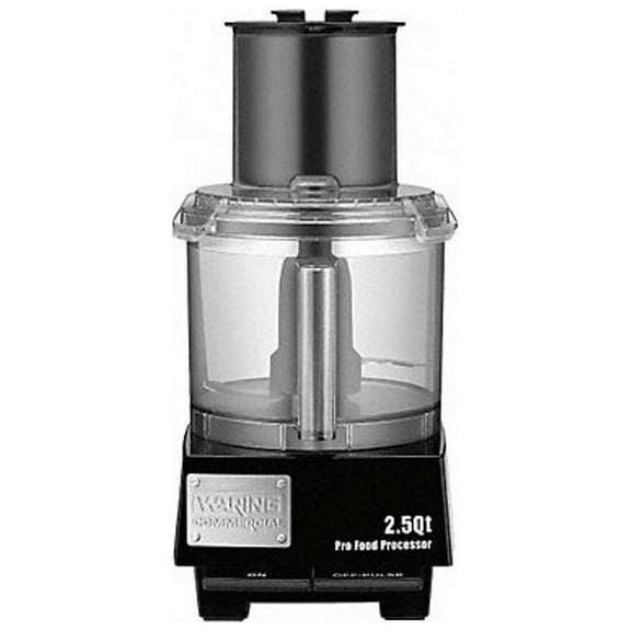 Waring Commercial Food Processor,2.5 Qt WFP11S