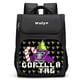 thumbnail image 3 of Mochila grande para niños, mochila escolar para niños y niñas, para hombres y mujeres, novedosa mochila de viaje con etiqueta de gorila, duradera y con múltiples compartimentos, 3 of 4