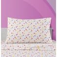 thumbnail image 2 of Your Zone Teens Jersey Hearts Sheet Set, Twin/Twin-XL, Multicolor, 3 Pcs, 2 of 5